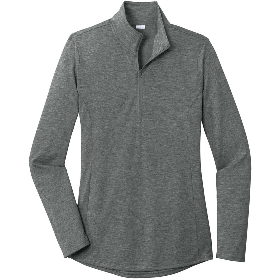 Sport-Tek Women's PosiCharge Tri-Blend Wicking 1/4-Zip Pullover
