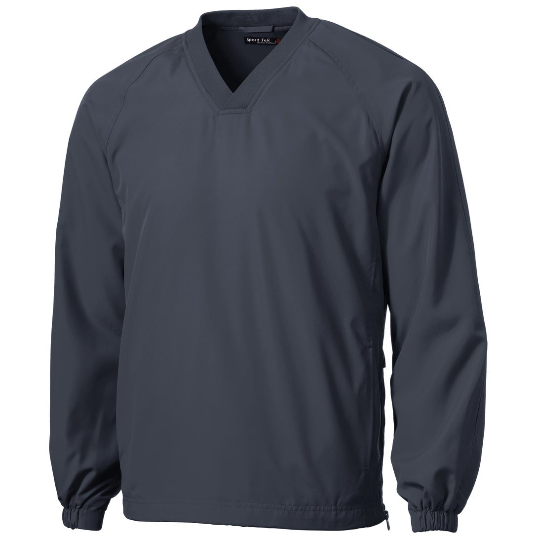 Sport-Tek® V-Neck Raglan Wind Shirt