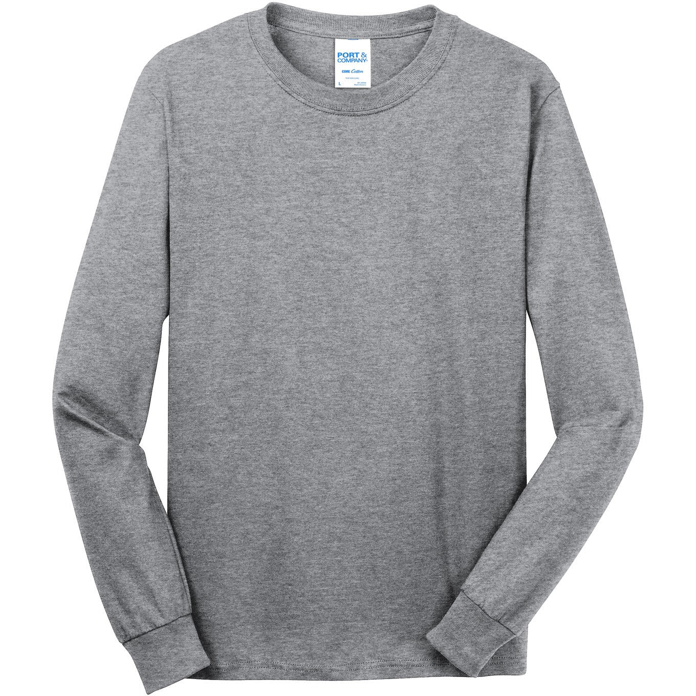 Port & Company® - Long Sleeve Core Cotton Tee