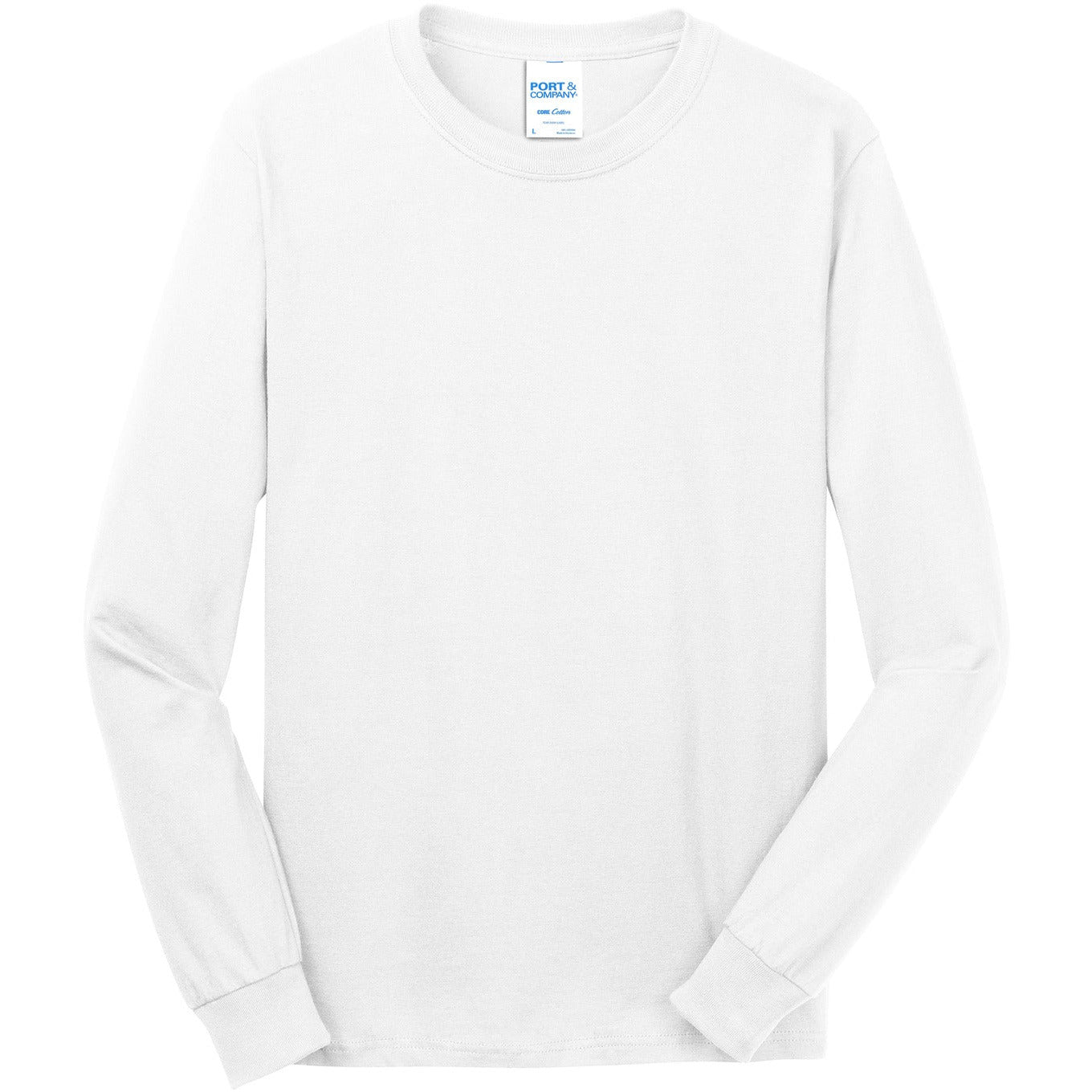 Port & Company® - Long Sleeve Core Cotton Tee