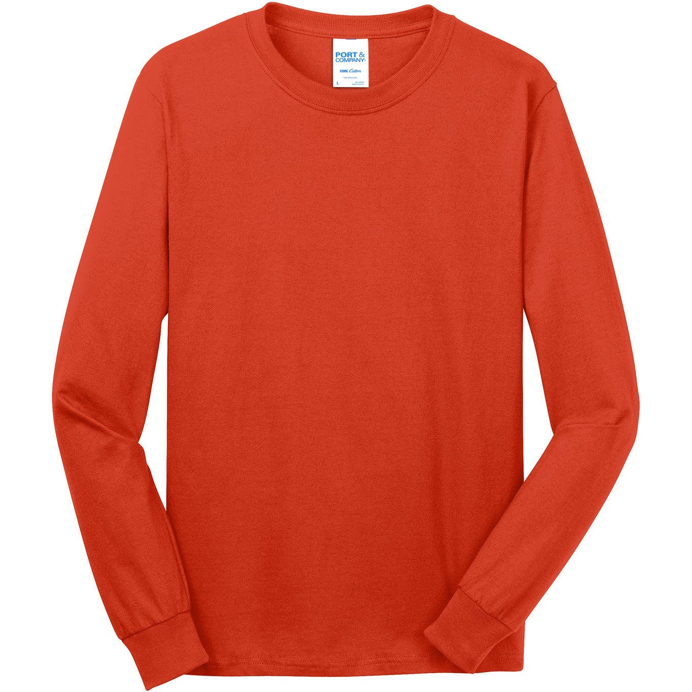 Port & Company® - Long Sleeve Core Cotton Tee