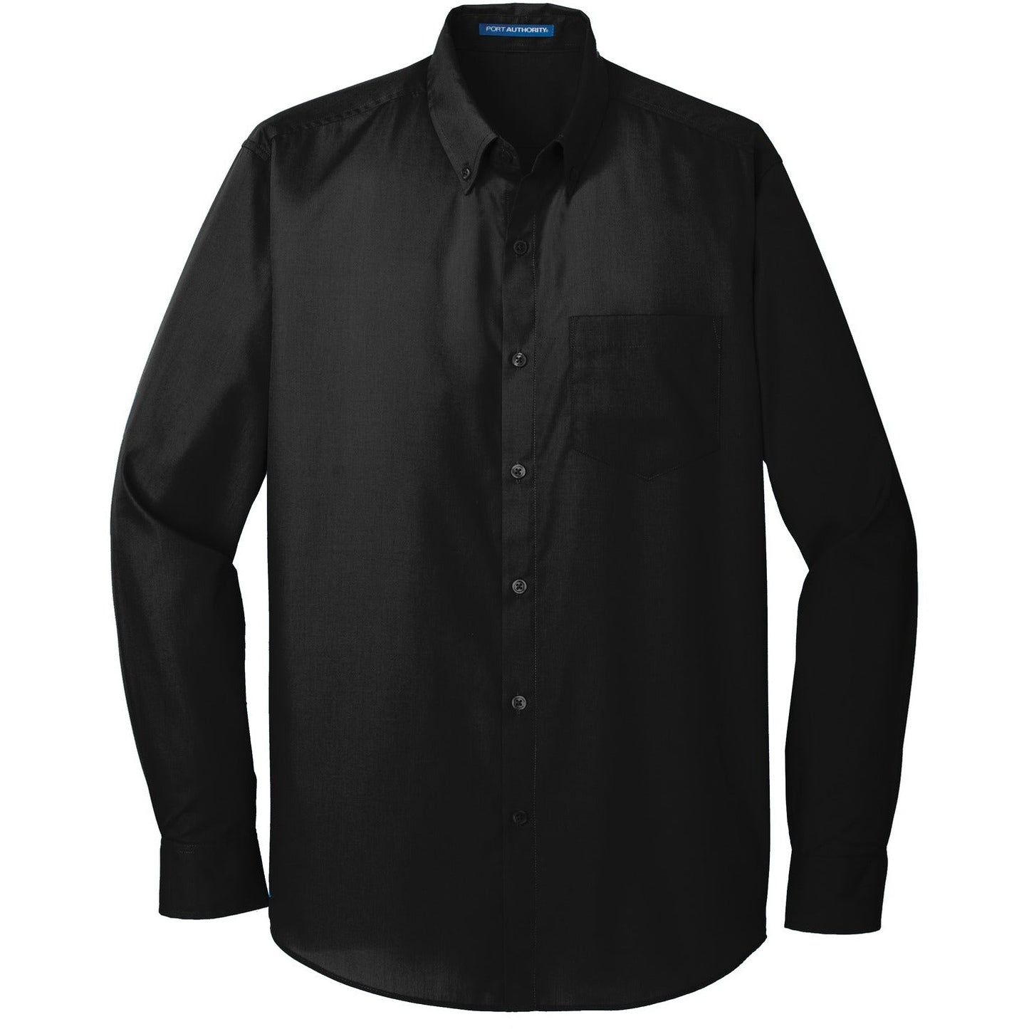 Port Authority® Tall Long Sleeve Carefree Poplin Shirt